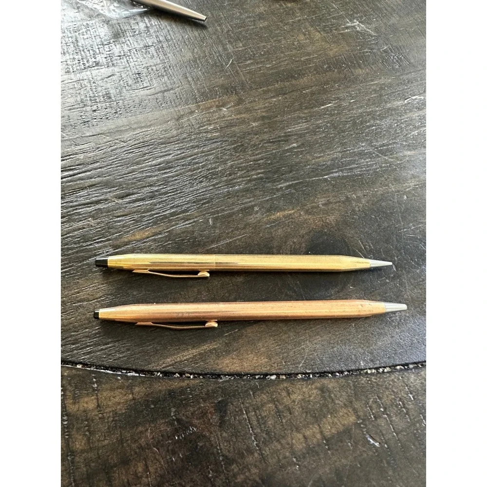 Vintage Cross Classic Century 1/20 12KT Gold Filled Pen Pencil Set USA GUC
